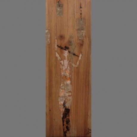 Huile sur bois 20cm x 51cm