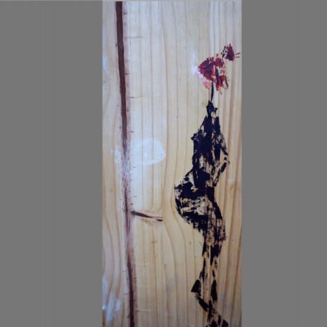 huile sur bois 20 x 40 cm