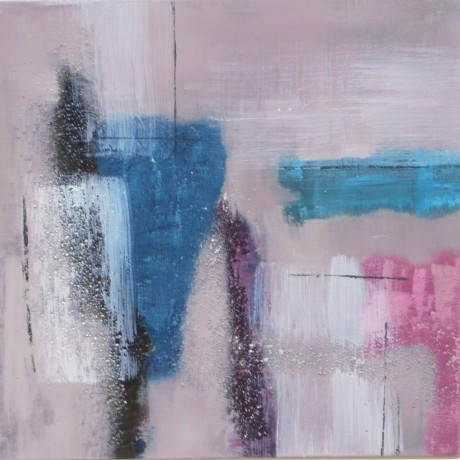 Huile sur toile et sable vendue
