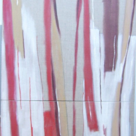 Huile sur 2 toiles 60 cm x 60 cm et 60 cm x 30 cm