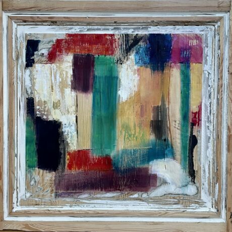 Acrylique sur bois 67 x 72 cm