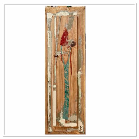 acrylique sur bois 20 x 61 cm